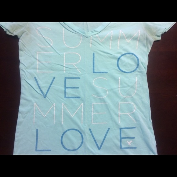 American Eagle Outfitters “Summer Love” T-Shirt - Picture 2 of 2